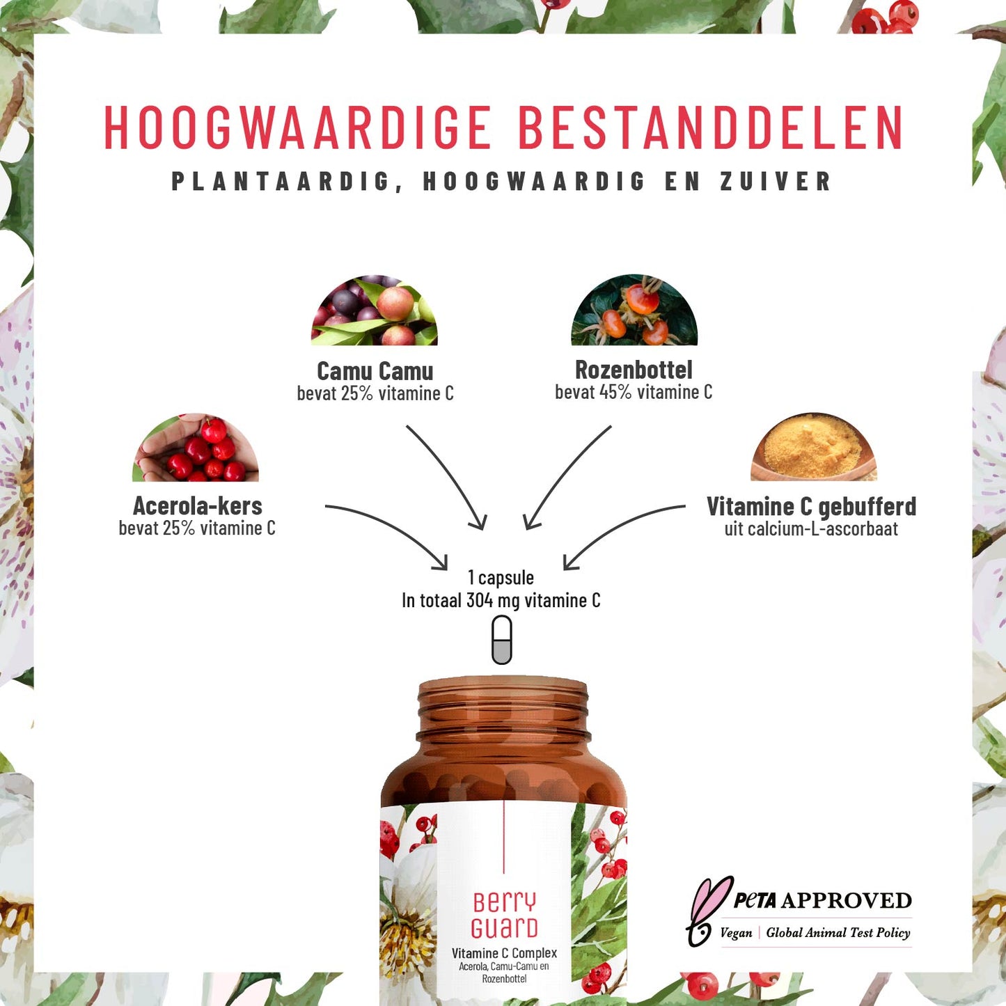 Beerenkoenig Vitamin C-Komplex NL Hochwertige Inhaltsstoffe