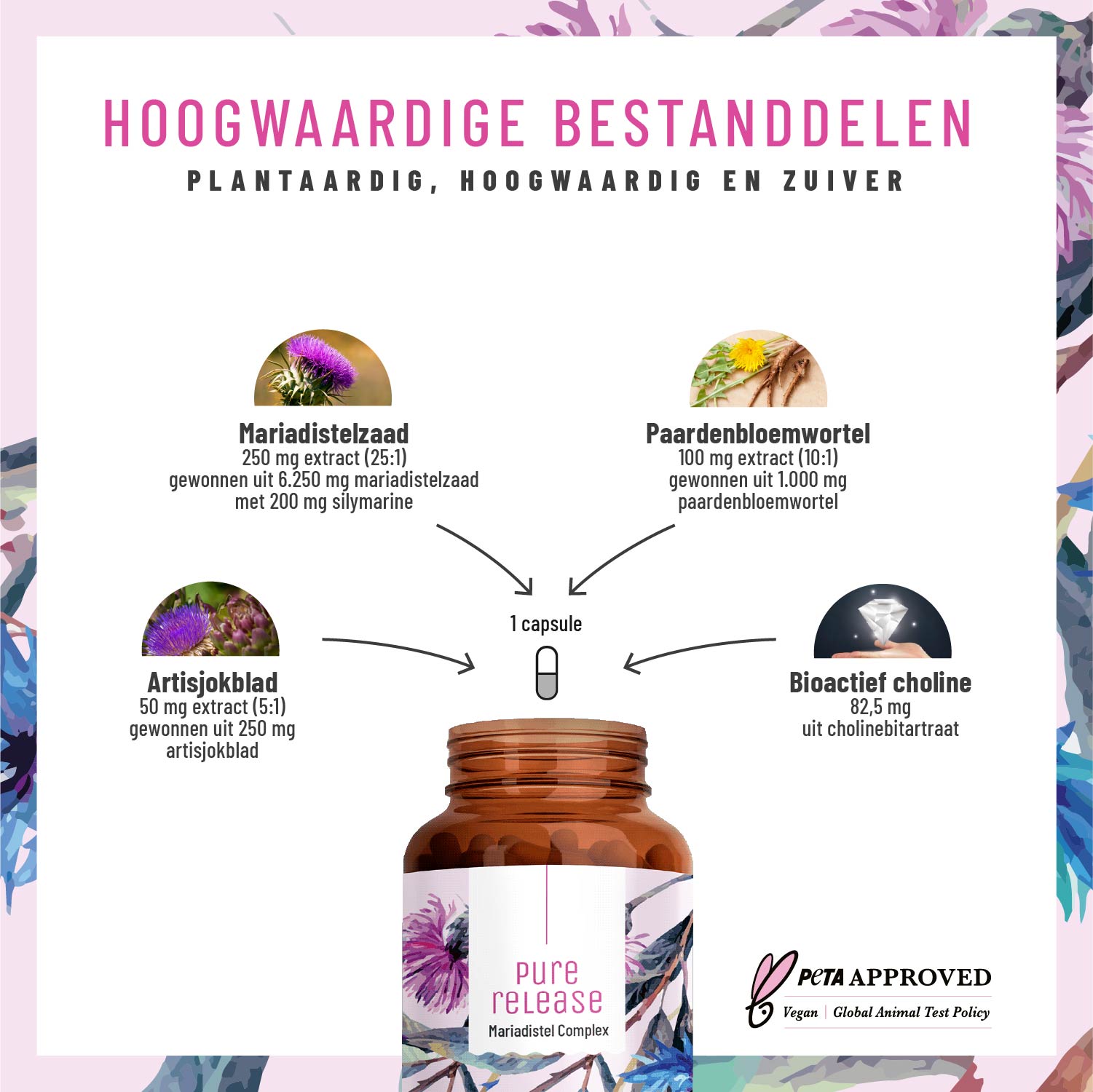 Bluetenrein Leber-Komplex NL Hochwertige Inhaltsstoffe