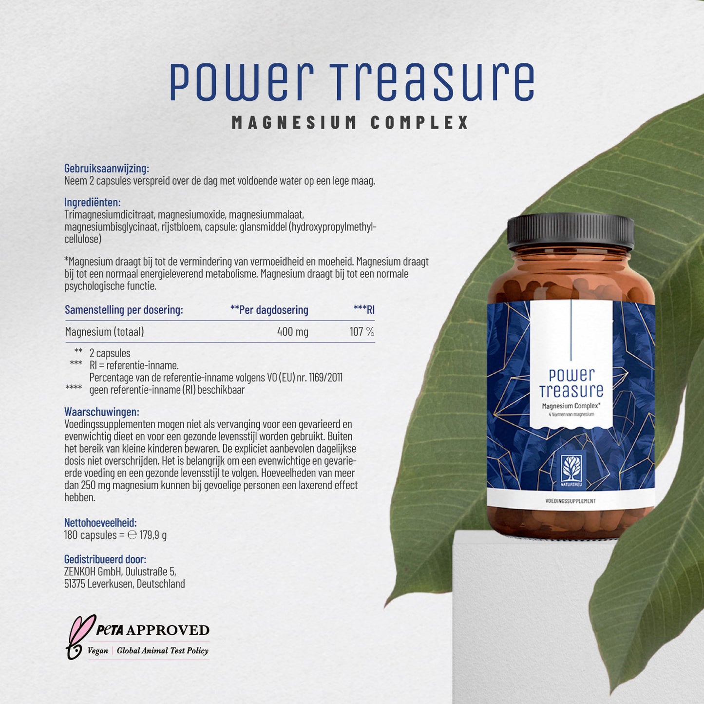 Kraftreserve Magnesium-Komplex NL Etikett 01