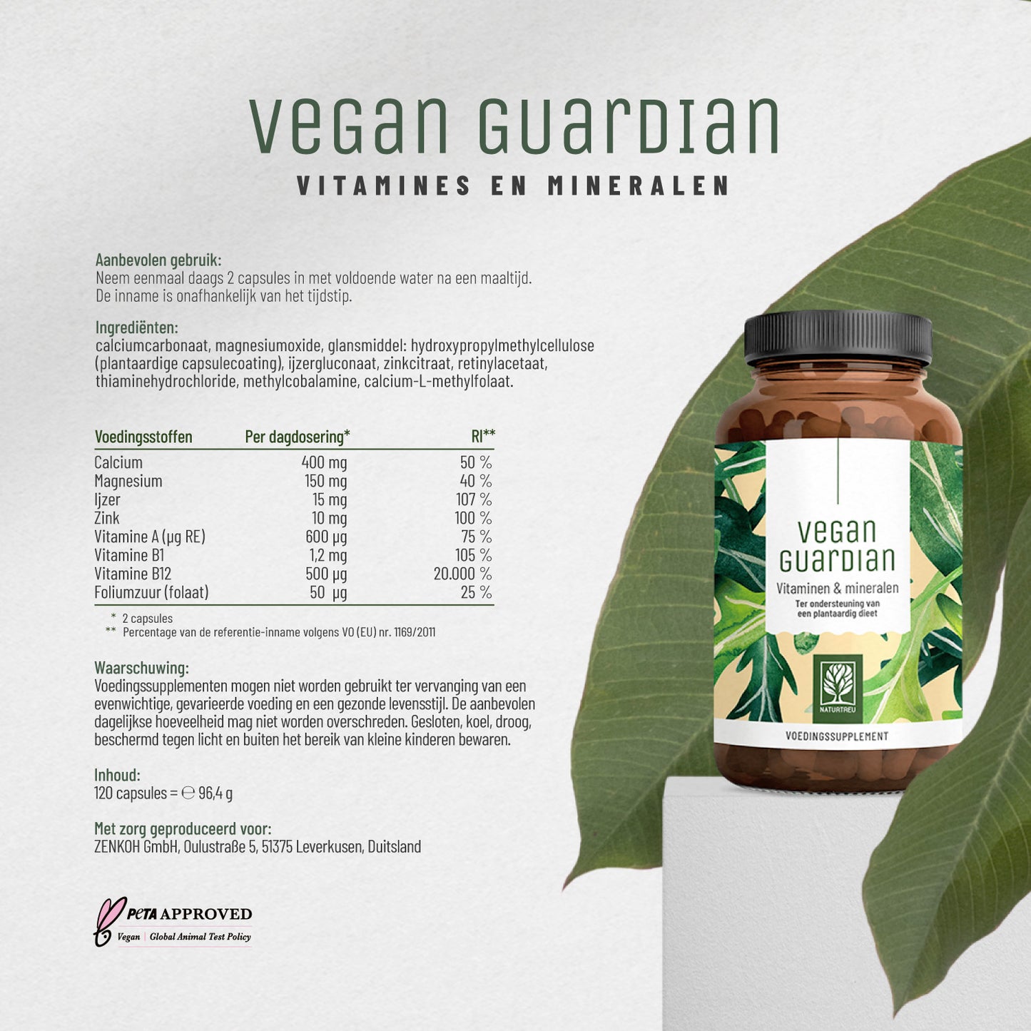 Pflanzenheld Vitamine Mineralien NL Etikett 01