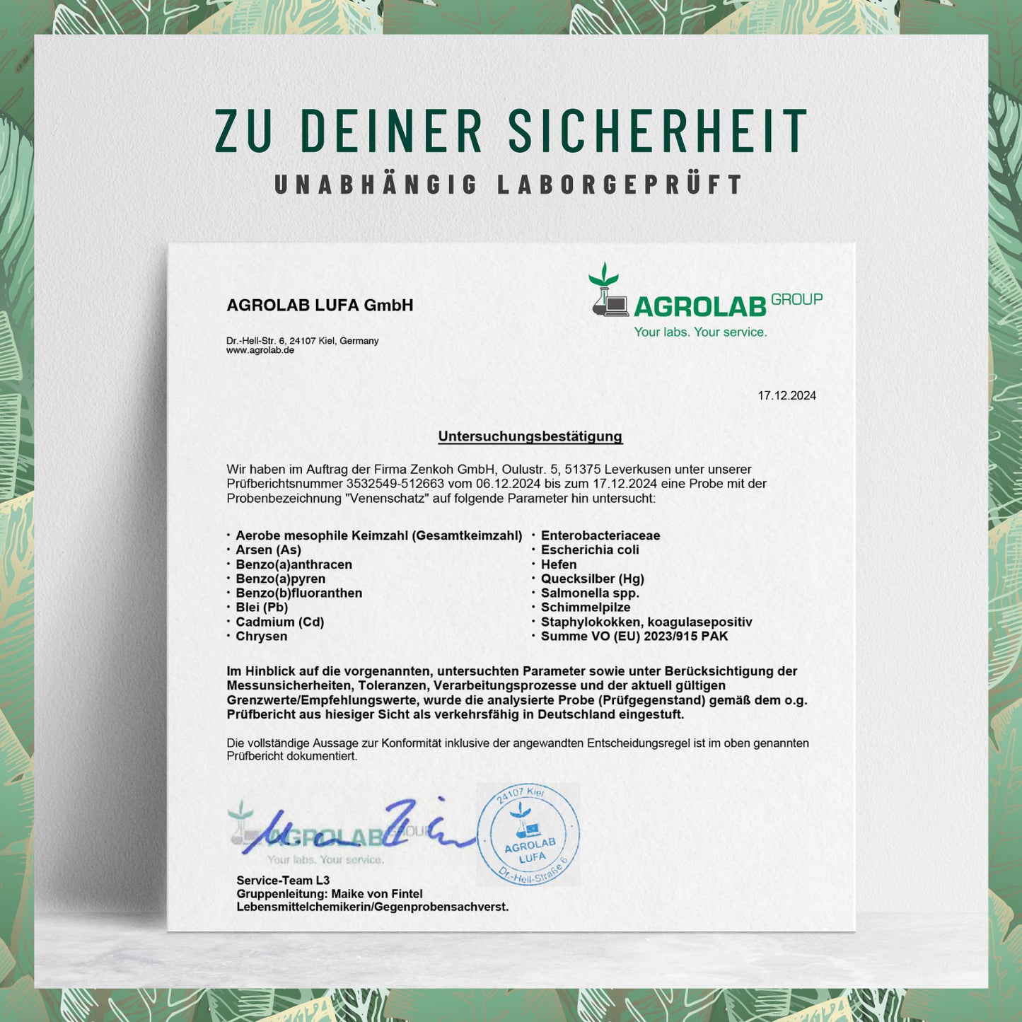 Venenschatz Rutin Steinklee Laborgeprueft