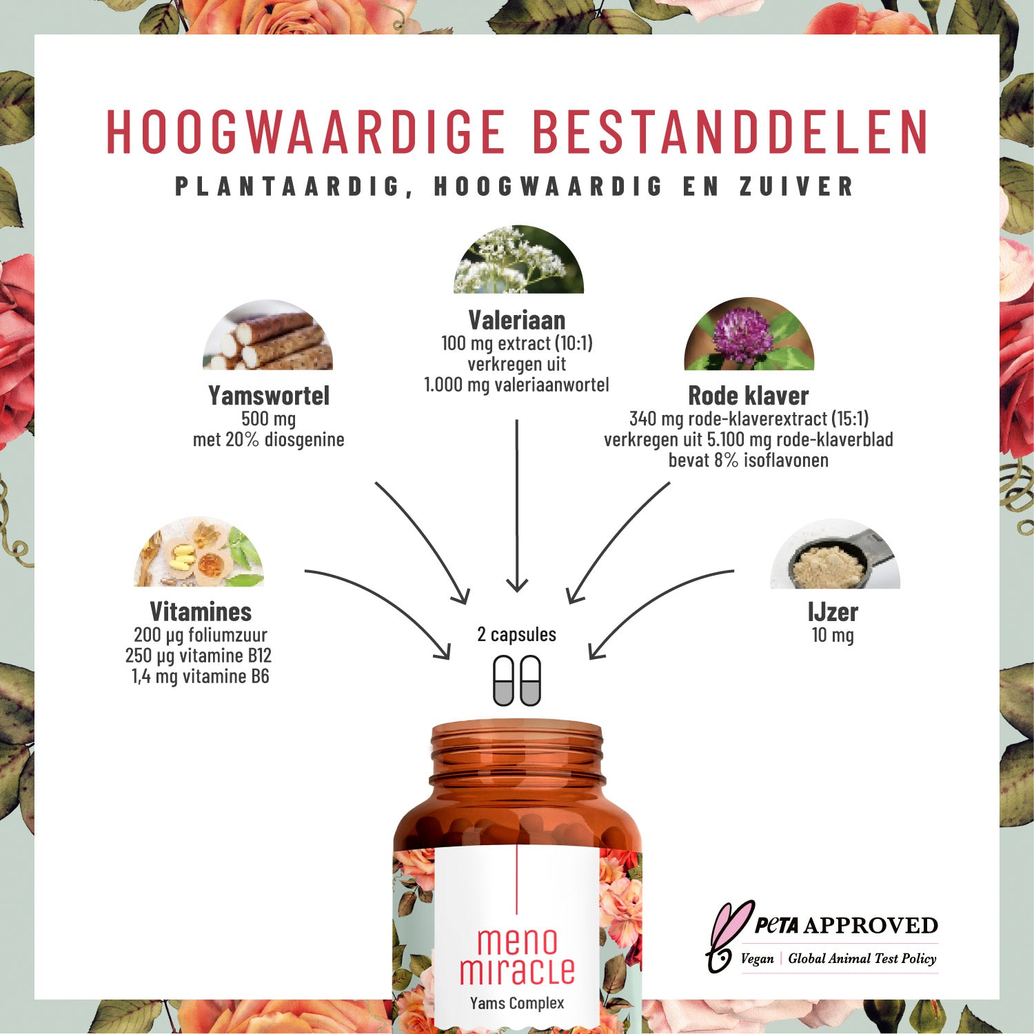 Wechselwunder Yamswurzel-Komplex NL Hochwertige Inhaltsstoffe