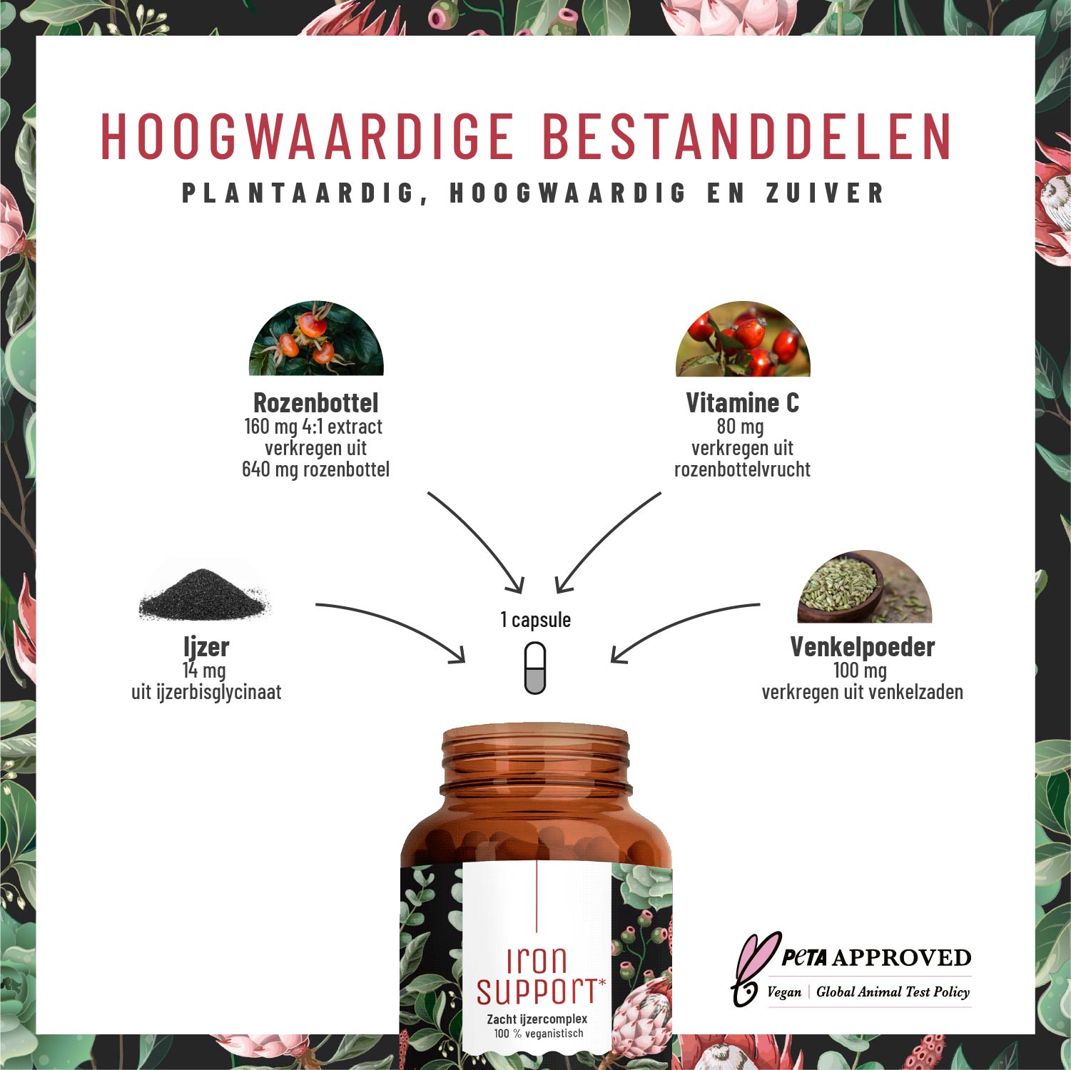 Blutkraft Eisen-Komplex NL Hochwertige Inhaltsstoffe