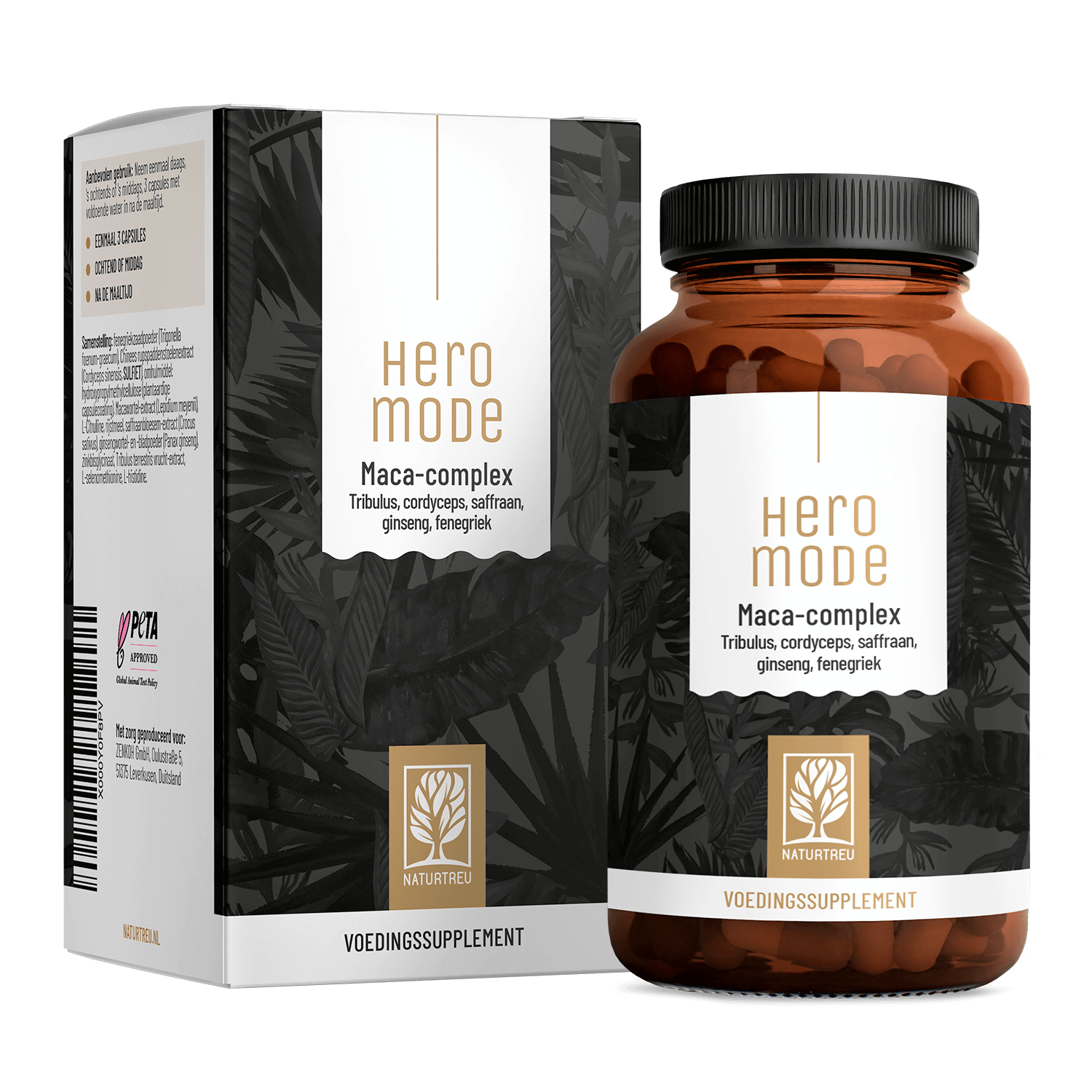 Heldenkraft Maca-Komplex NL Titelbild