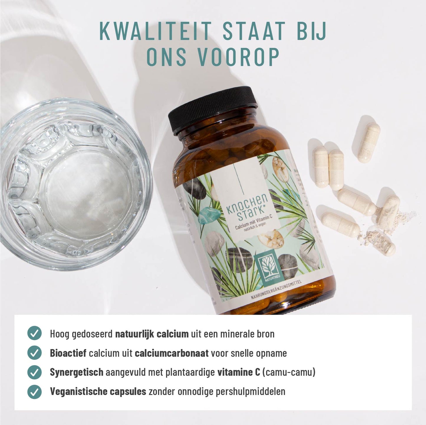 Knochenstark Calcium Vitamin C NL Qualitaet