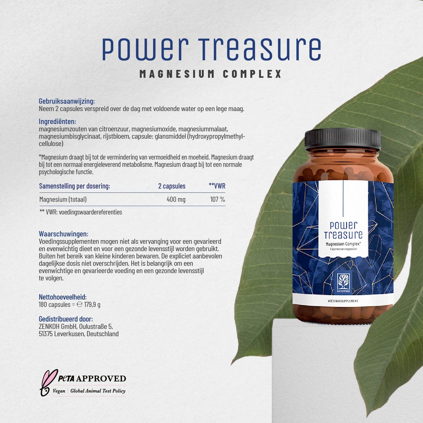 Kraftreserve Magnesium-Komplex NL Etikett 01