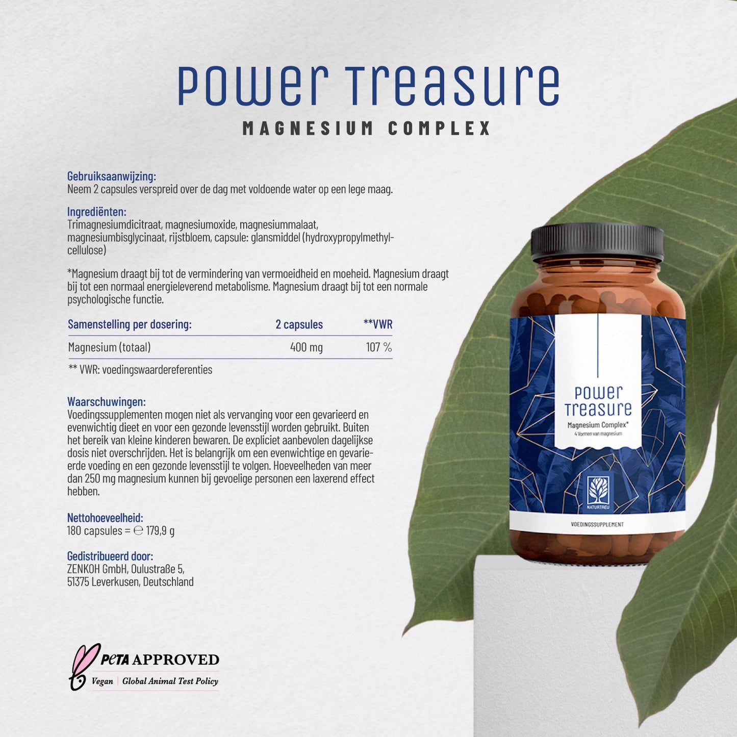 Kraftreserve Magnesium-Komplex NL Etikett 01