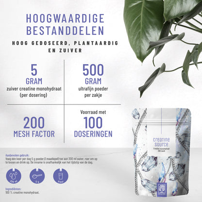 Kreatinquelle Kreatin-Monohydrat NL Inhaltsstoffe