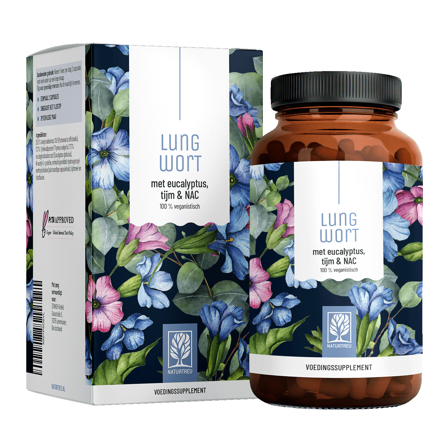 Lung Wort Meteucalyptus, Tijm en NAC NL Titelbild