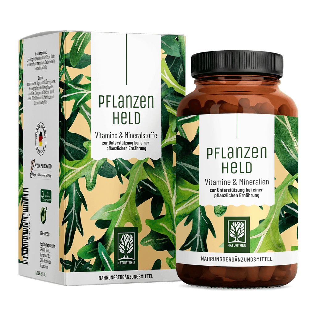 Pflanzenheld Vitamine Mineralien Titelbild