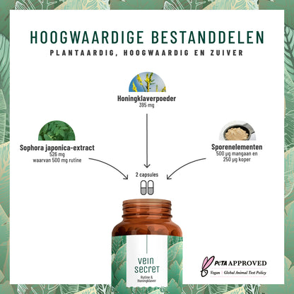 Venenschatz Rutin Steinklee NL Hochwertige Inhaltsstsoffe